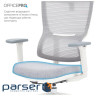 Офісне крісло OfficePro Elegant OC600-W-LG-LG