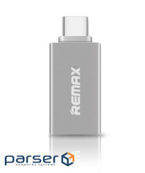 Адаптер Remax Glance USB-USB Type-C RA-OTG1 Silver (2000700004672)