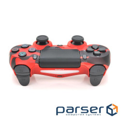 Бездротовий геймпад для PS4 SONY Wireless DUALSHOCK 4 (Haki / Red), 3.7V, (PS4 SONY Wireless-H / R)