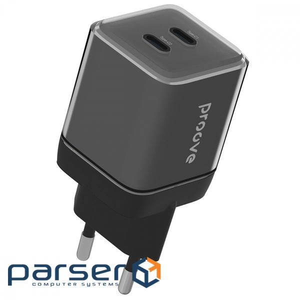 СЗУ Proove Pure GaN Max 67W (Type-C + Type-C) black (WCPU67022201)