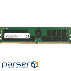 Server memory module DDR4 32GB ECC RDIMM 3200MHz 2Rx4 1.2V CL22 Micron (MTA36ASF4G72PZ-3G2R1)