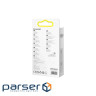 Кабель Baseus Glimmer Series Fast Charging Type-C to Type-C 100W (1m) black (CADH000701)
