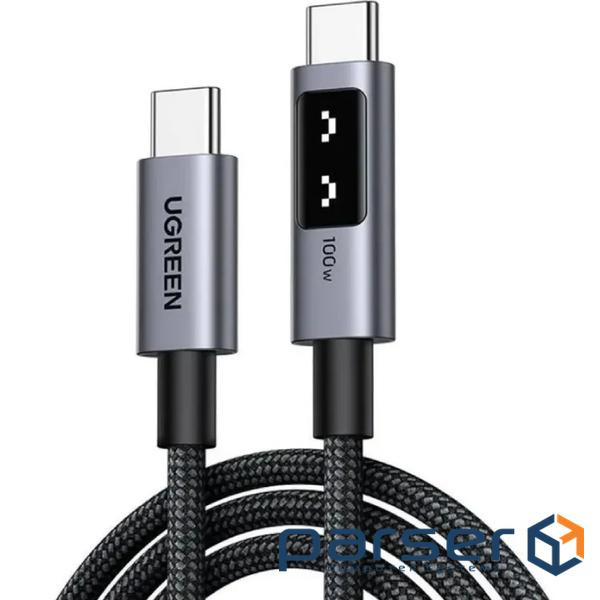Кабель UGREEN L509 Uno USB-C to USB-C PD Fast Charging Cable 5A Max 1m (35501)
