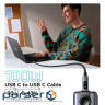 Кабель UGREEN L509 Uno USB-C to USB-C PD Fast Charging Cable 5A Max 1m (35501)