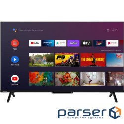 TV 43 Toshiba 43QA2363DG 4K UHD/QLED/T2/Android 11/2 x8W/Dolby MS12/ HDMI/ Wi-Fi/ VESA 100 x 100 M4