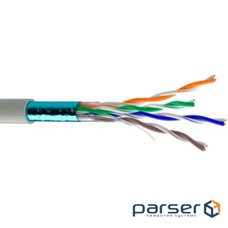 Кабель (FTP мідь внутрішній) OK-net OK-Net КПВЕ-ВП (100) 4*2*0,51 (F/UTP-cat.5E-SL) 100 м 
