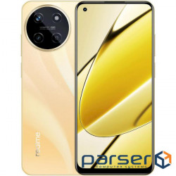 Мобільний телефон 11 4G RMX3636 8/256GB GOLD REALME (RMX3636 8 256 GOLD) 11 4G RMX3636 8/256GB GOLD REALME (RMX3636 8 256 GOLD)