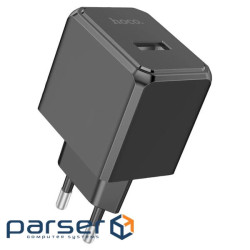 Мережевий зарядний пристрій HOCO CS11A Ocean single port charger Black (6942007603546)