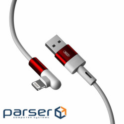 Кабель XO NB152 Elbow USB-Lightning 2.4A 1м White (6920680872466)