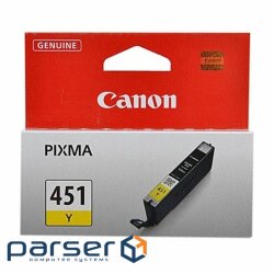 Картридж Canon CLI-451 Yellow PIXMA MG5440 / MG6340 (6526B001)