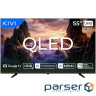 Телевізор 55", QLED, UHD, Google TV KIVI 55U820KB