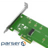 Контролер Maiwo Multi-Size PCIex4 & SATA to M.2 (M-Key or B-key) KT015 SSD (45774)