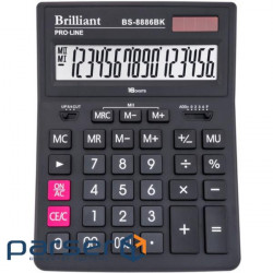 Calculator Brilliant BS-8886BK