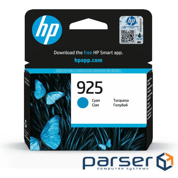 Картридж HP 925 Cyan 400ст (4K0V6PE)