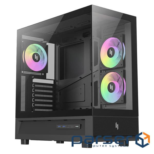 Корпус для комп"ютера ATX W/O PSU NEX C51 BK GAMEMAX