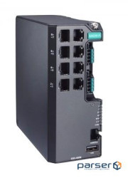 Промисловий 8-портовий керований комутатор Ethernet, 8x10/100BaseT(X), резервуємо (EDS-4008-LV)