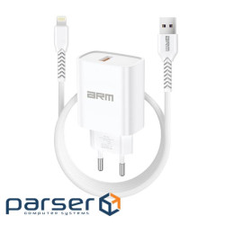 Зарядний пристрій Armorstandart AR012 Basic USB 24W + cable USB to Lightning White (ARM69894)