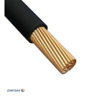 PV cable 3 1x0.5 мм2, ПВХ изоляция, черный (ПВ 3 1х0.5BK)