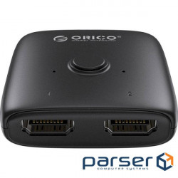 Спліттер ORICO HDMI-compatible Bi-directional Splitter HDMI - 2HDMI v2.0 (HS2-A1-BK-EP)