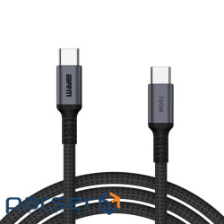 Дата кабель USB-C to USB-C 2.0m PD 100W black-grey Armorstandart (ARM69371)
