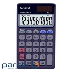 Калькулятор Casio SL-310TER+-WA-EP, темно-синій (CALC-CAS-SL-310TER)