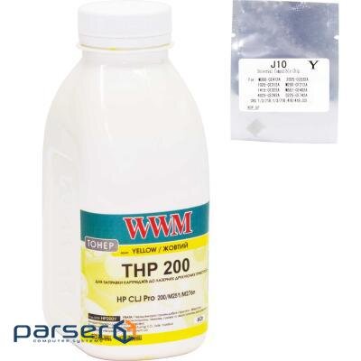 Тонер HP CLJ Pro 200/M251/M276n Yellow +chip WWM (TC200Y)
