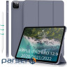 Чeхол-книжка BeCover Tri Fold Soft TPU Silicone для Apple iPad Pro 12.9 2020/2021/2022 Purp (711739)