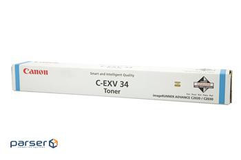 Тонер Canon C-EXV34 Cyan (для iRC2020/2030) (3783B002)