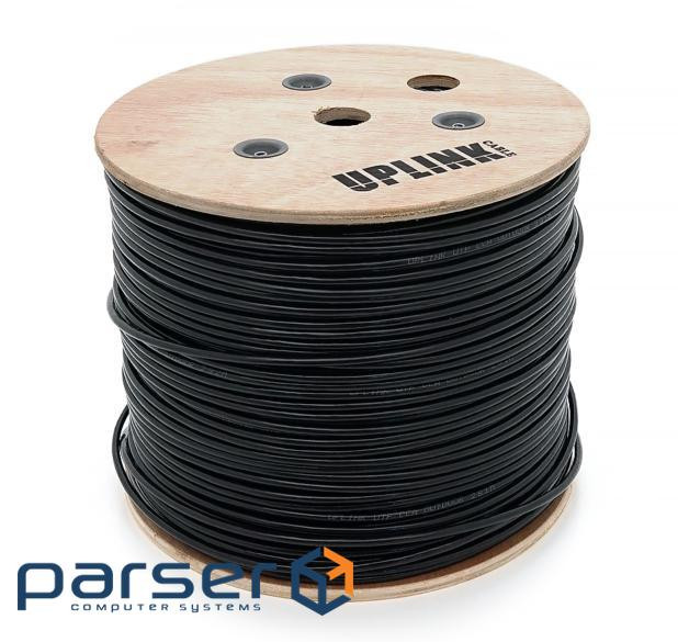 Кабель КПВЕ 4х2х0, 50 (FTP-cat.5E), UPLINK (CU), ізоляція ПВХ, екран, для внутрішні (UP-I4FTP / 305) (UP-I4FTP / 305)