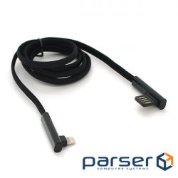 Cable PZX V-113, Quick Charge Lighting Cable, 4.0A (V-113 Black)