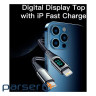 Дата кабель USB-C to Lightning 2.0m 20W Digital Display blue Essager (EXCTL-YDA03)