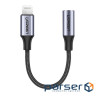 Cable UGREEN US211 Lightning - 3.5mm F Audio Adapter 10cm (Grey ) (UGR-30756)