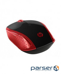Misha HP Wireless Mouse 200 Red (2HU82AA)