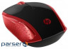 Миша HP Wireless Mouse 200 Red (2HU82AA)