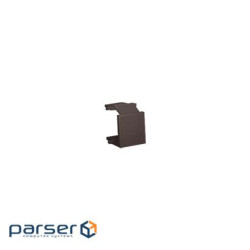 Заглушка RJ45 Keystone, коричневий (BWB/46)
