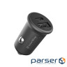 Зарядний пристрій ColorWay 2USB Car (Type-C PD20W + USB QC3.0 ) (38W) Gray (CW-CHA029PD-GR)