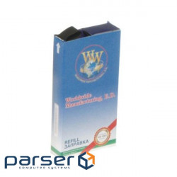 Стрічка до принтерів WWM 13мм х 16м Refill STD Black (л.м .) (R13.16SM) (R.13.16SM)