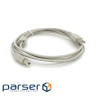 Cable VOLTRONIC USB 2.0 AM/BM, 1.8m, 1 ferrite (YT-AM/BM-1.8W)
