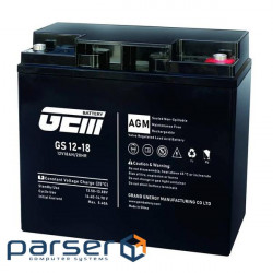 Акумуляторна батарея GEM Battery 12V, 18.0A (GS 12-18)
