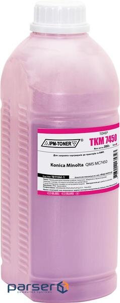 Toner Konica Minolta QMS MC7450, 350г Magenta IPM (TB115M-1)