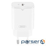 Зарядний пристрій XO USB-C PD30W white (L131.white)