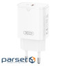 Зарядний пристрій XO USB-C PD30W white (L131.white)