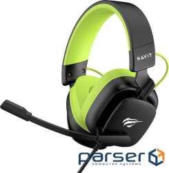 Навушники Havit HV-H2048U-BN Black/Green