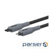 Дата кабель USB-C to Lightning 1.0m Magnetic 27W black Armorstandart (ARM75512)