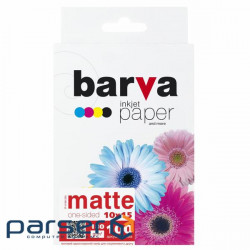 Photo paper Barva 10x15, 180 g/m2, matt, 100 arc (A180-255)
