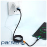 Дата кабель USB 2.0 AM to USB-C 0.5m 7A 100W black Essager (EXC7A-CGB01-P)