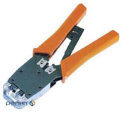 8R8C and 6PxC crimping tool, professional with ratchet, Hanlong (HT-500R)