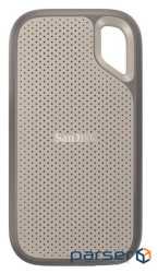Зовнішній накопичувач SSD, 1Tb, SanDisk E51 Extreme V2, Beige, Type-C 3.2 (Gen (SDSSDE51-1T00-AW25)
