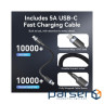 Зарядний пристрій Vention 2xUSB-C PD45W GaN + cable USB-C to USB-C 1.0m 5A gray (TZ-FCFH0-EU)