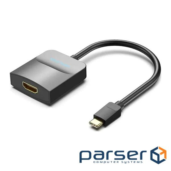 Кабель Vention USB Type-C - HDMI, 0.2 m (TDCBB)
